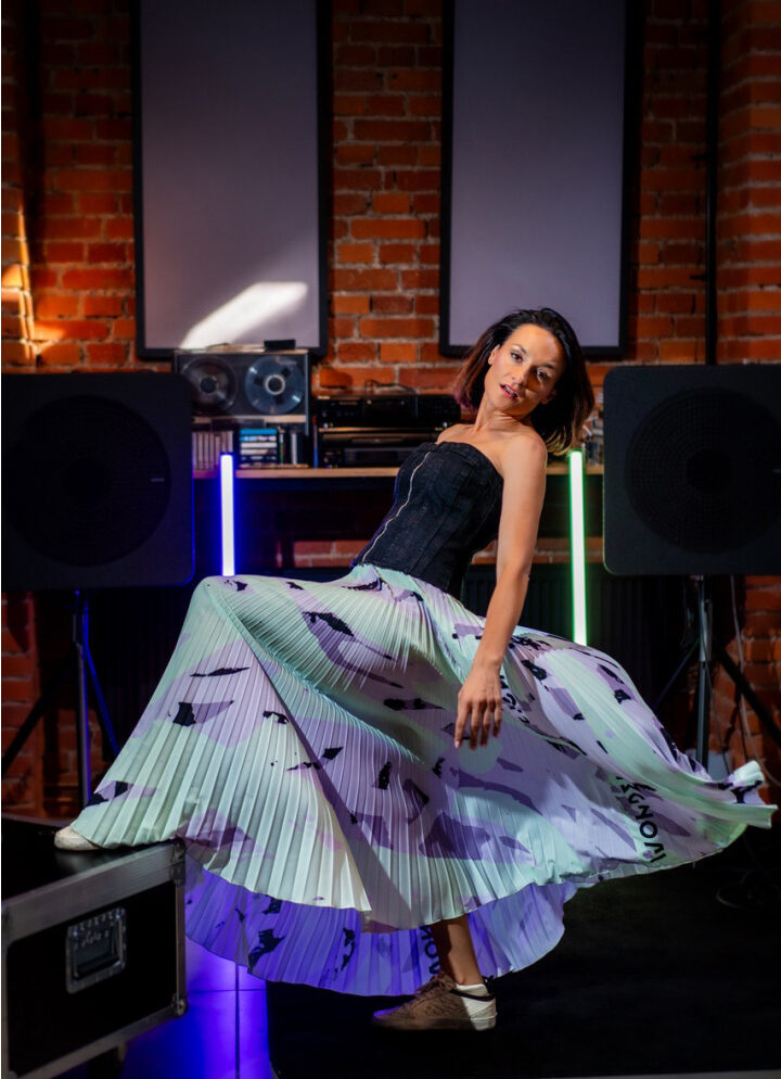 Plisowana spódnica Flow